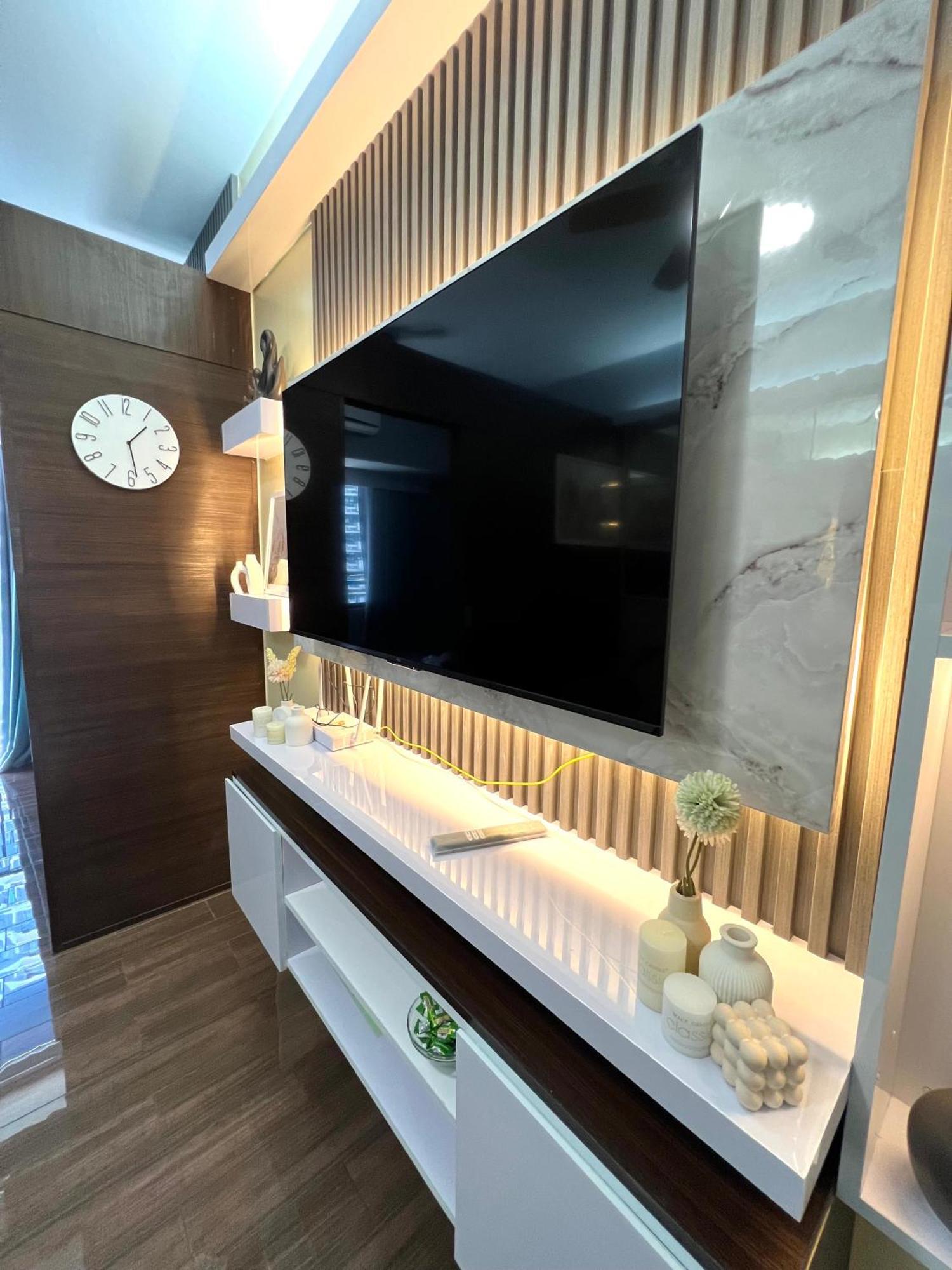 Apartment In Air Residences, Makati With Wifi, Netflix, Pool, Mall And More Manila Bagian luar foto